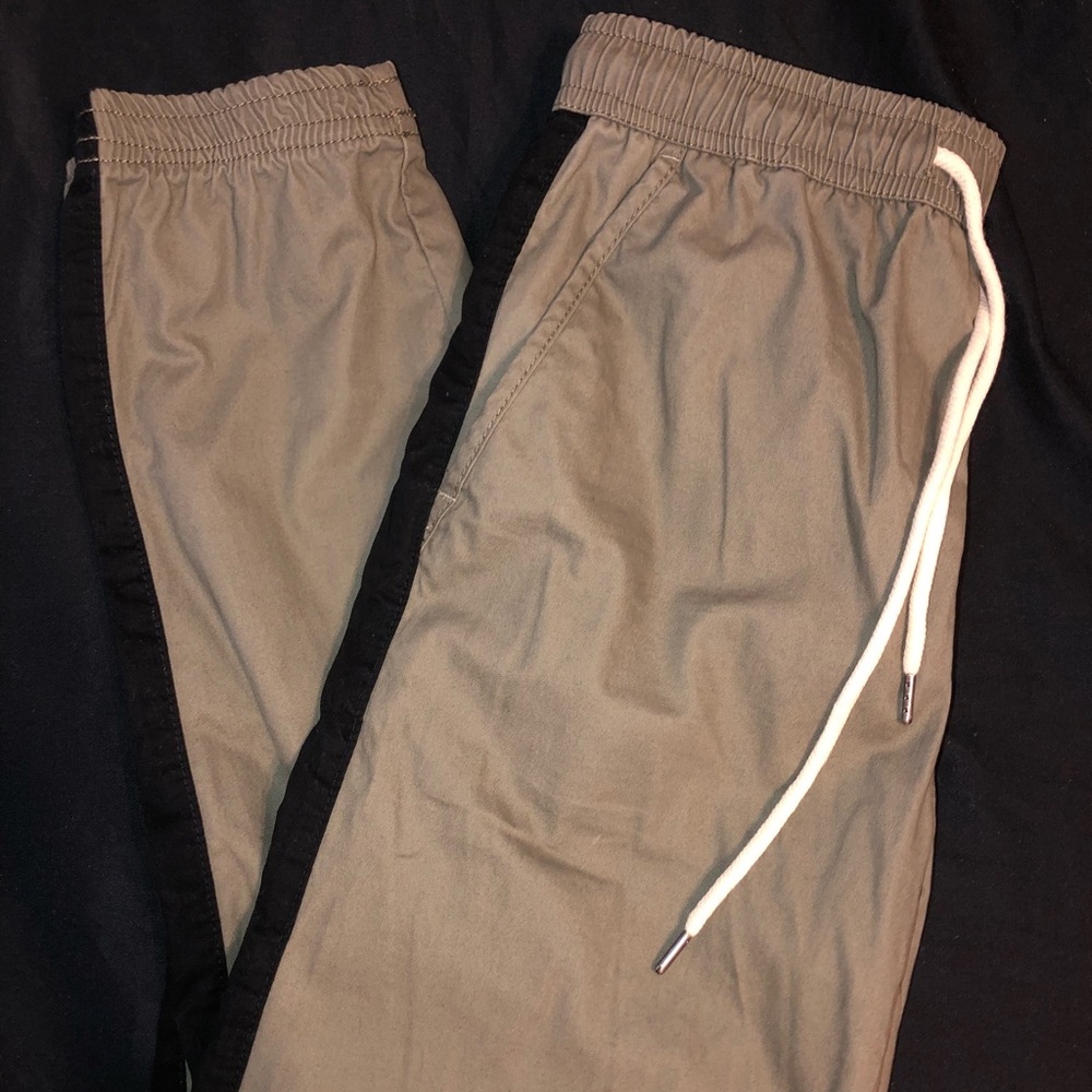 Olive green joggers